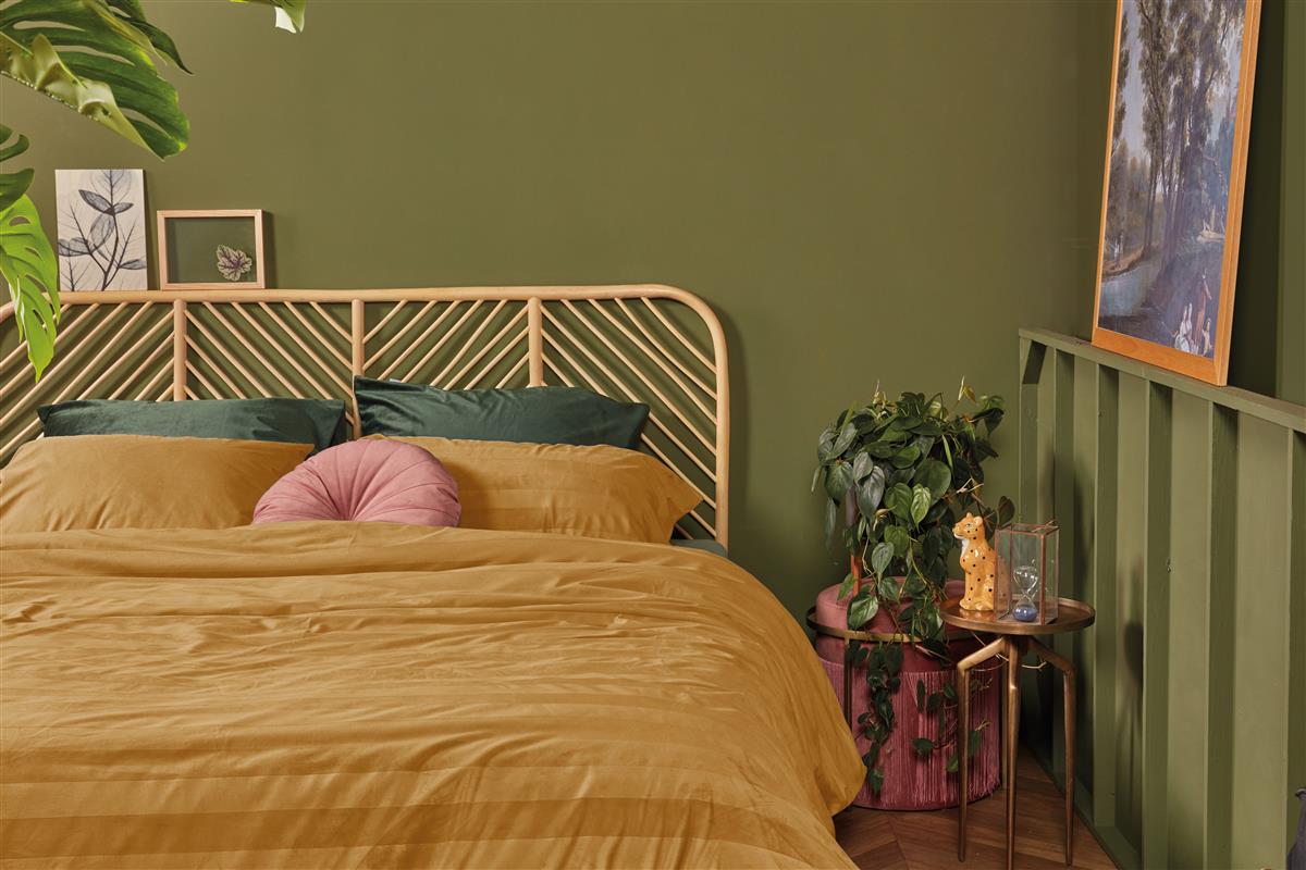 At Home by BeddingHouse Soft Shine Bettwäsche - Gelb