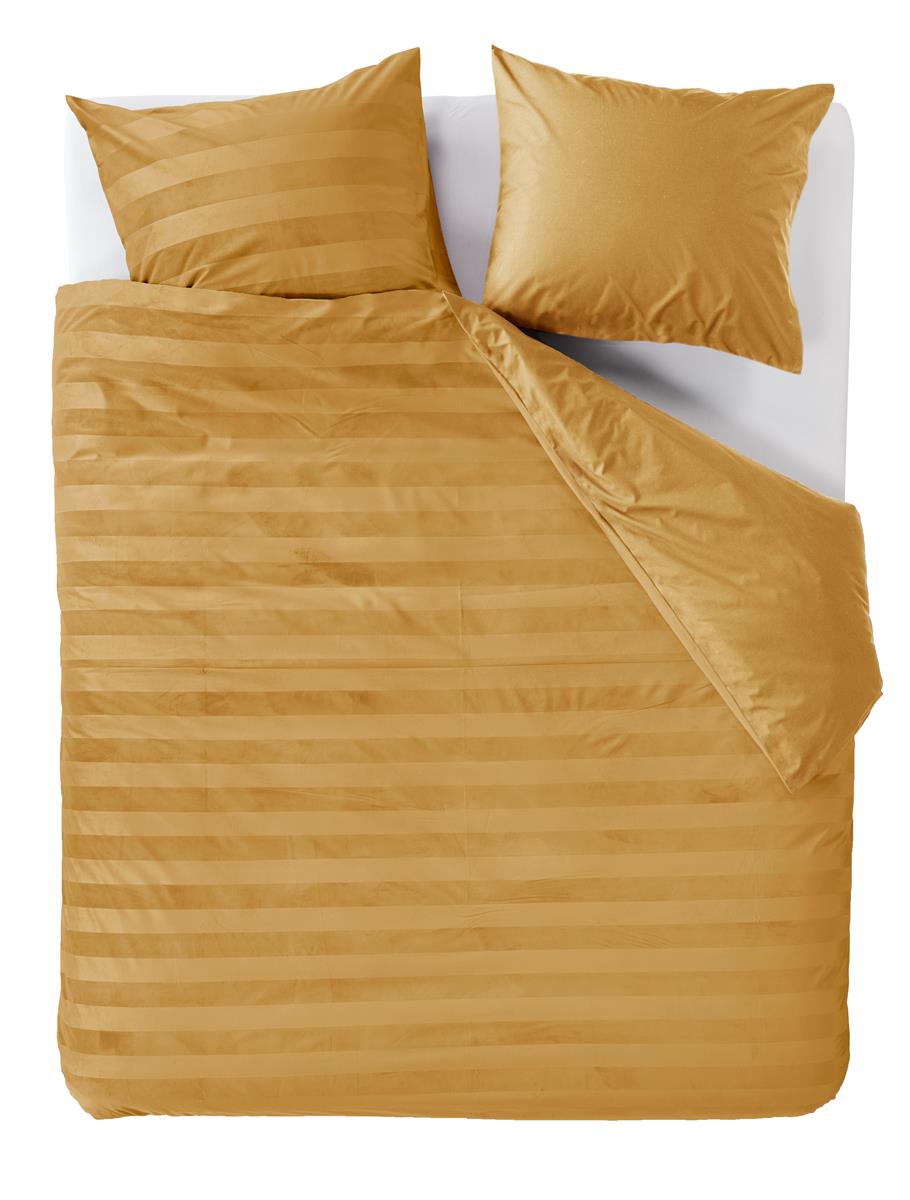 At Home by BeddingHouse Soft Shine Bettwäsche - Gelb