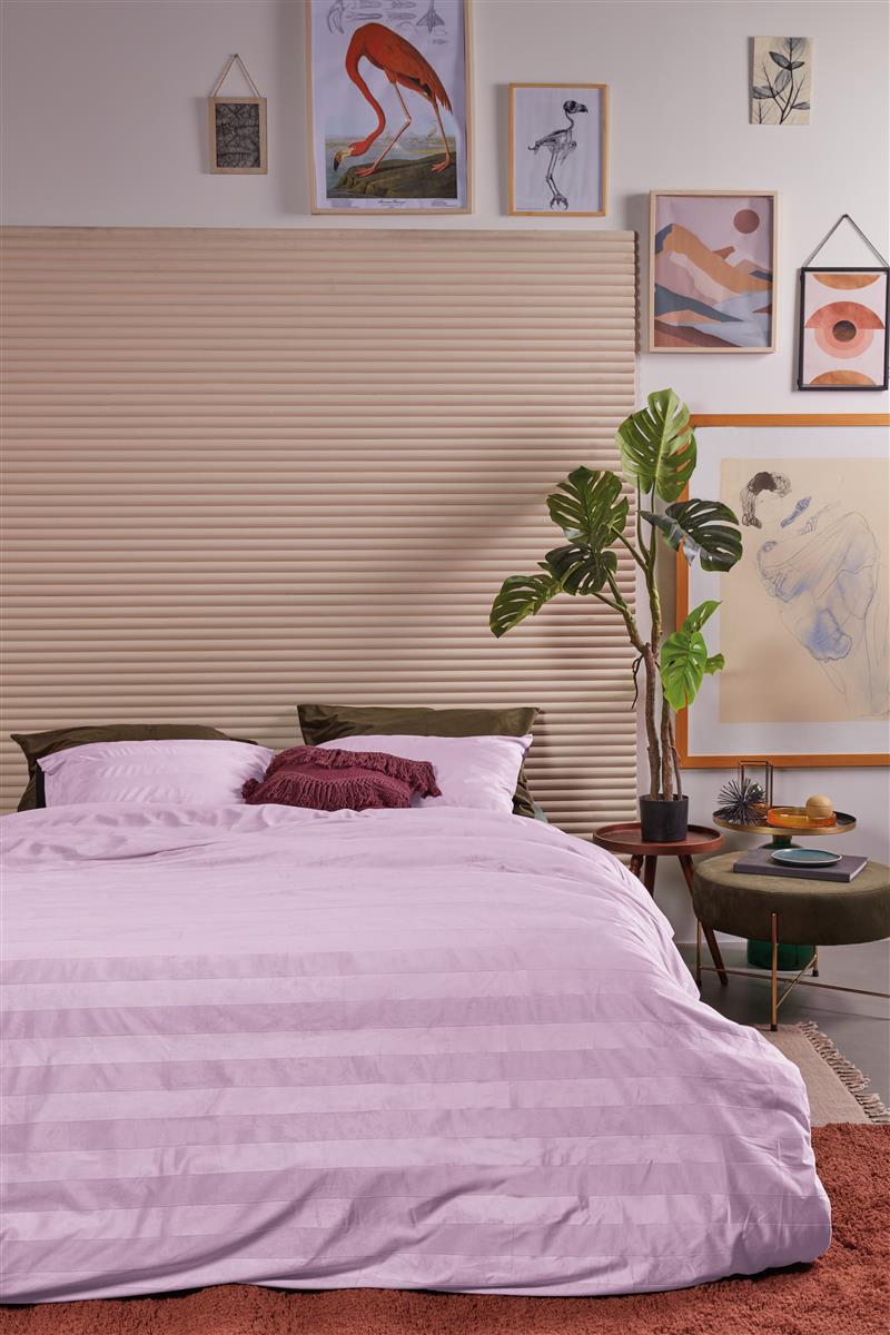 At Home by BeddingHouse Soft Shine Bettwäsche - Lila