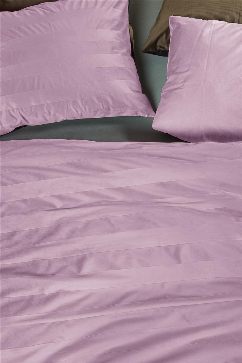 At Home by BeddingHouse Soft Shine Bettwäsche - Lila