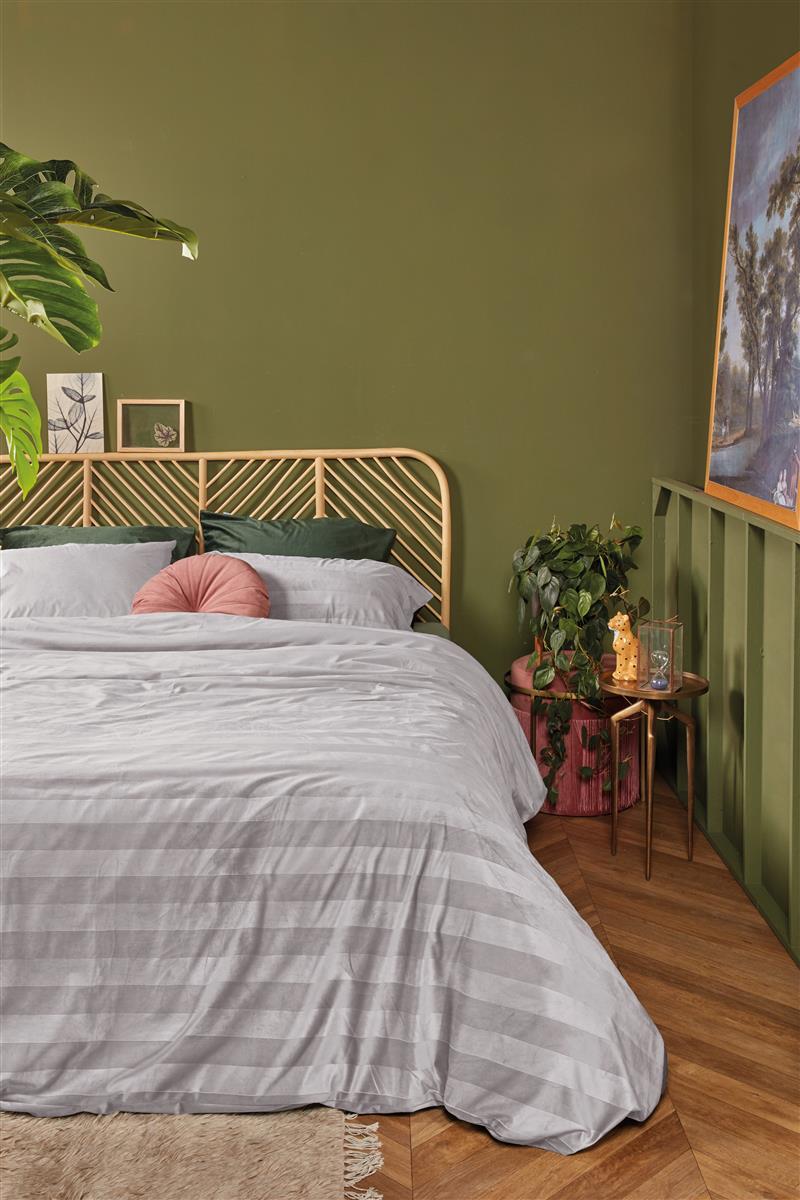 At Home by BeddingHouse Soft Shine Bettwäsche - Hellgrau