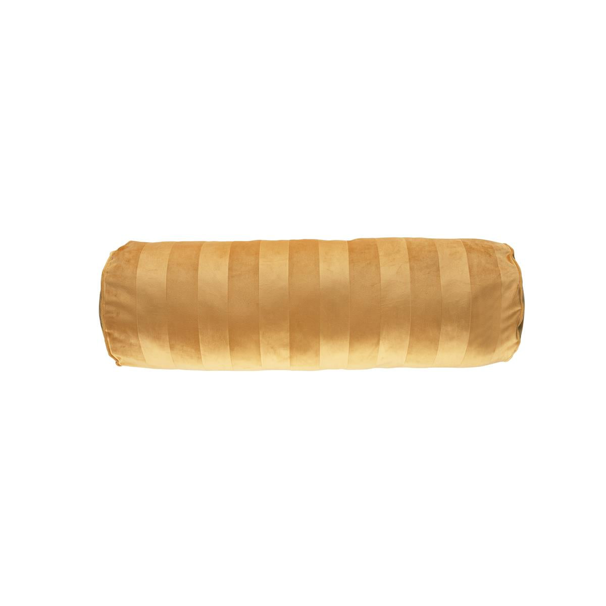 KAAT Amsterdam Softy Stripe Zierkissen - Gelb