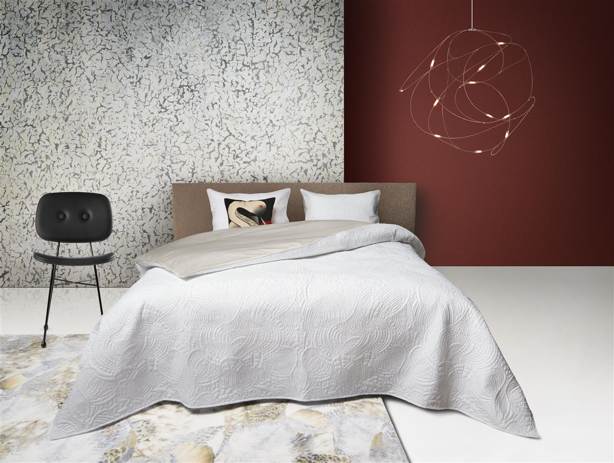 MOOOI Embroidered Dodo Bettwäsche - Ivory