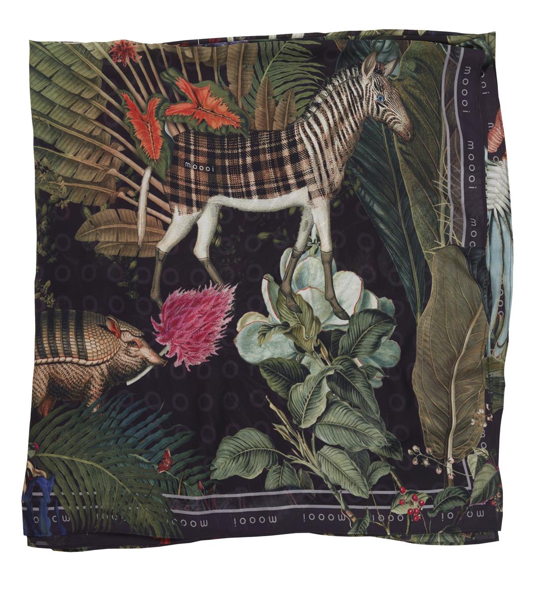 MOOOI Menagerie XL Scarf Zierkissen - Raven