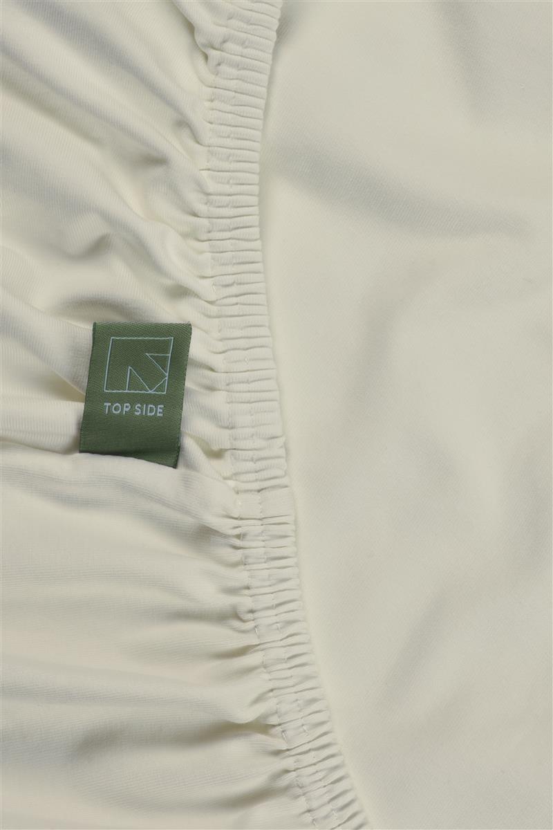 Beddinghouse Dutch Design Topper Spannbettlaken - Jersey Lycra - Off-White