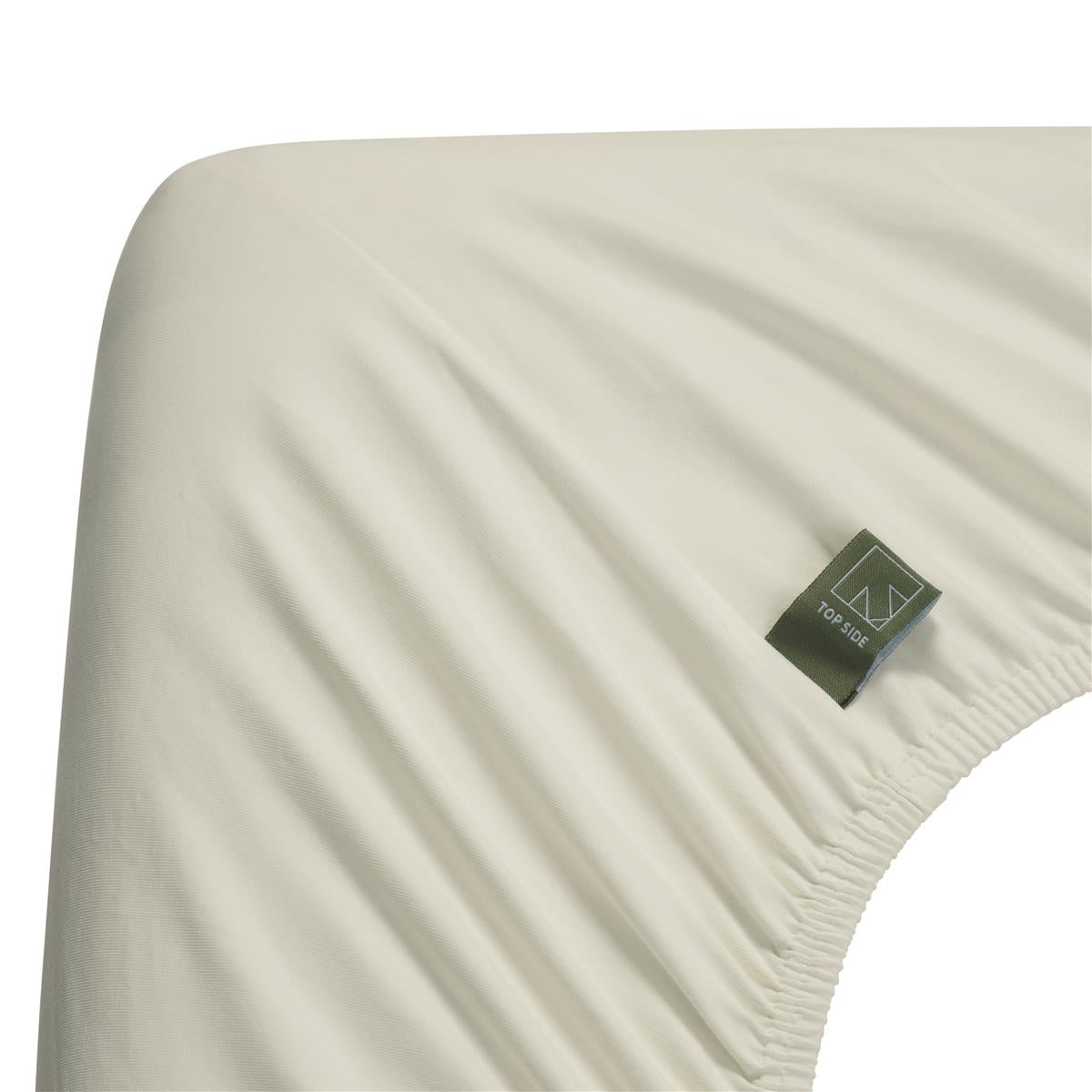 Beddinghouse Dutch Design Topper Spannbettlaken - Jersey Lycra - Off-White