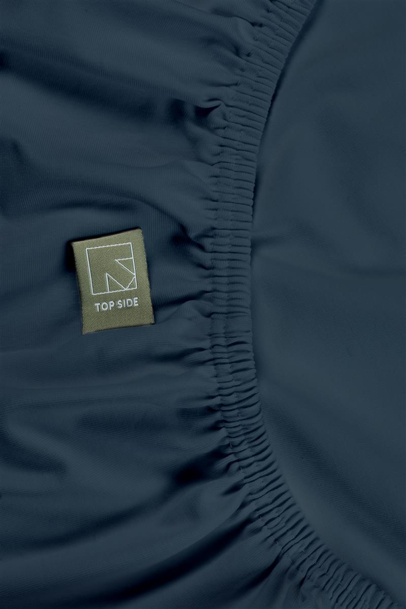 Beddinghouse Dutch Design Topper Fitted Sheet - Jersey Lycra - Blue