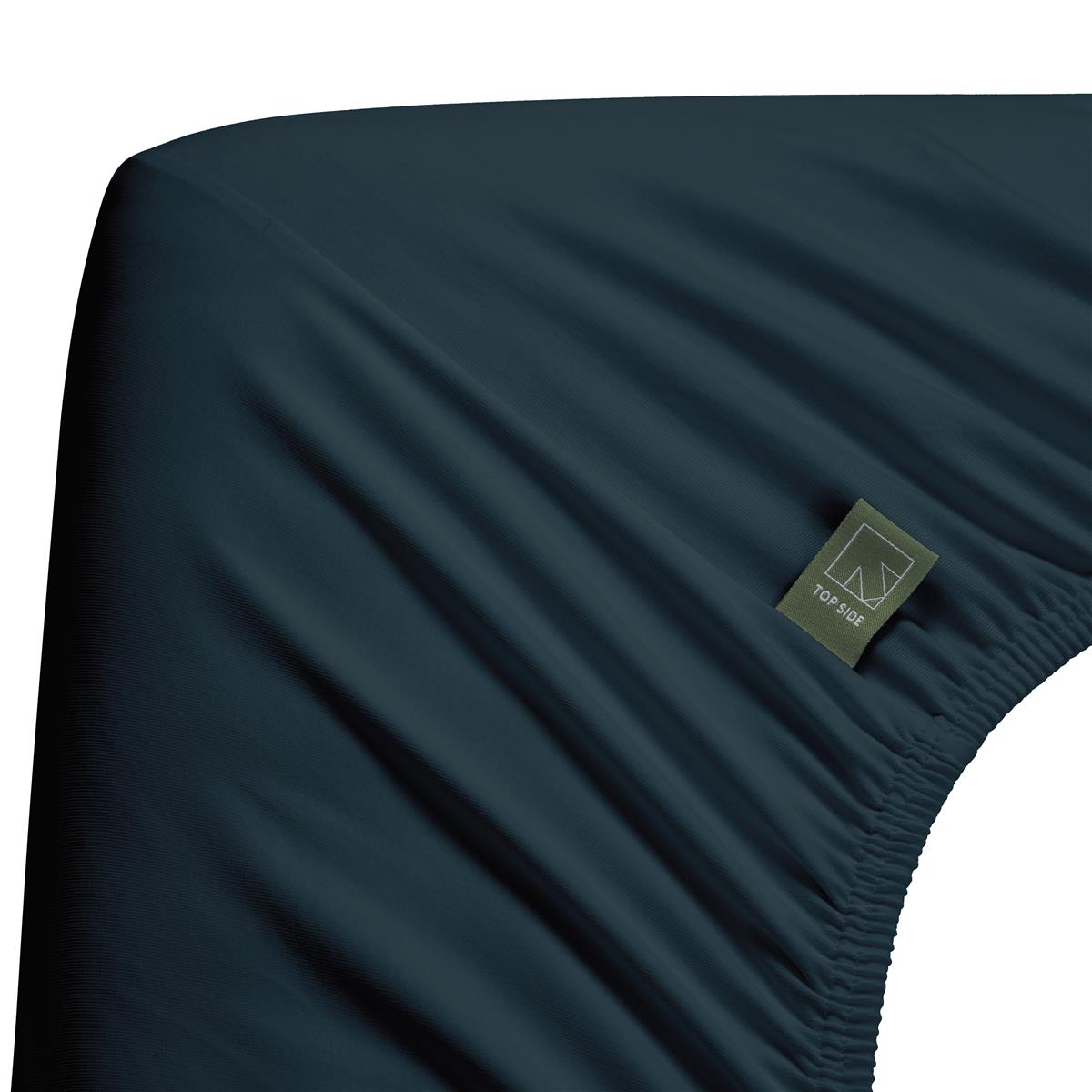Beddinghouse Dutch Design Splittopper Spannbettlaken - Jersey Lycra - Blau