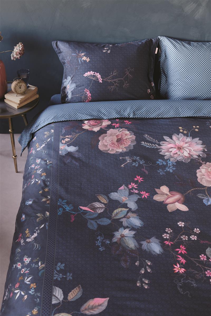 Pip Studio Tokyo Bouquet Bettwäsche - Dunkelblau