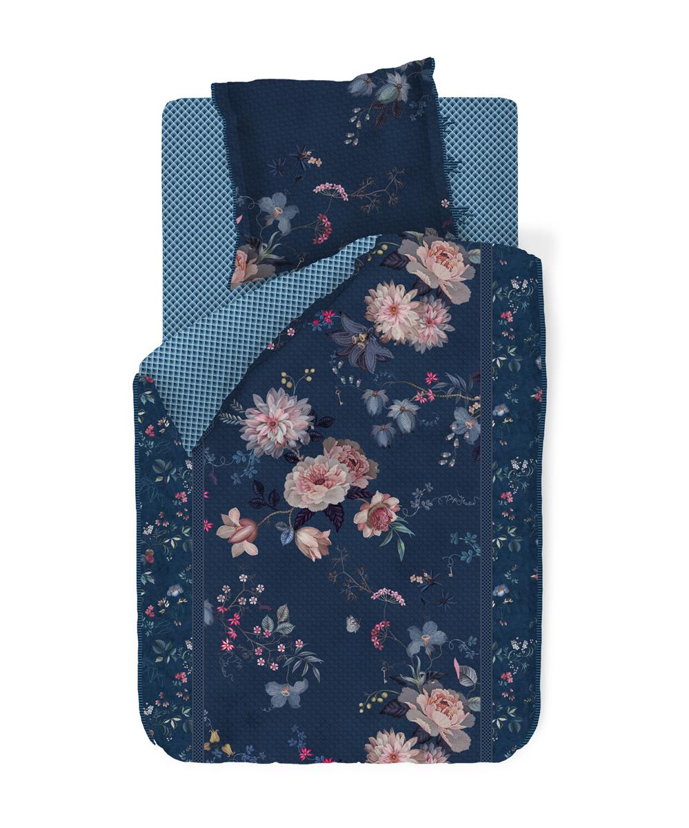 Pip Studio Tokyo Bouquet Bettwäsche - Dunkelblau