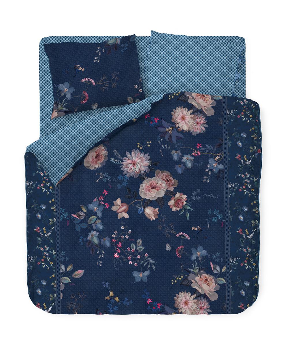 Pip Studio Tokyo Bouquet Bettwäsche - Dunkelblau
