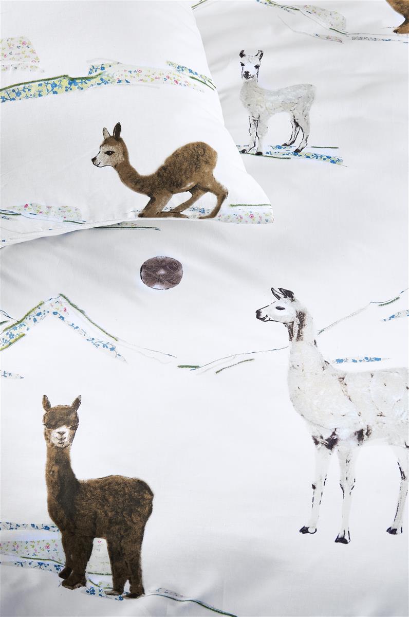 Beddinghouse Kids Lama Mountain Bettwäsche - Natur
