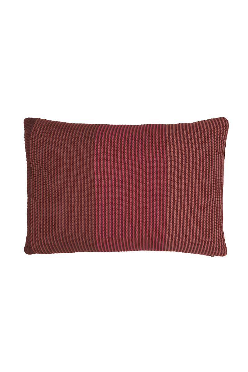 Pip Studio Blockstripe Zierkissen - Rosa