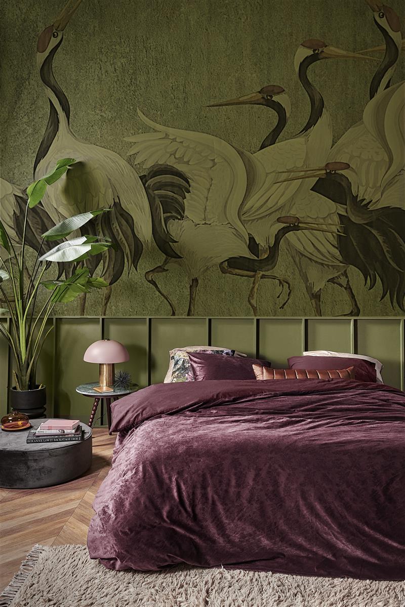 At Home by BeddingHouse Forgotten Bettwäsche - Aubergine