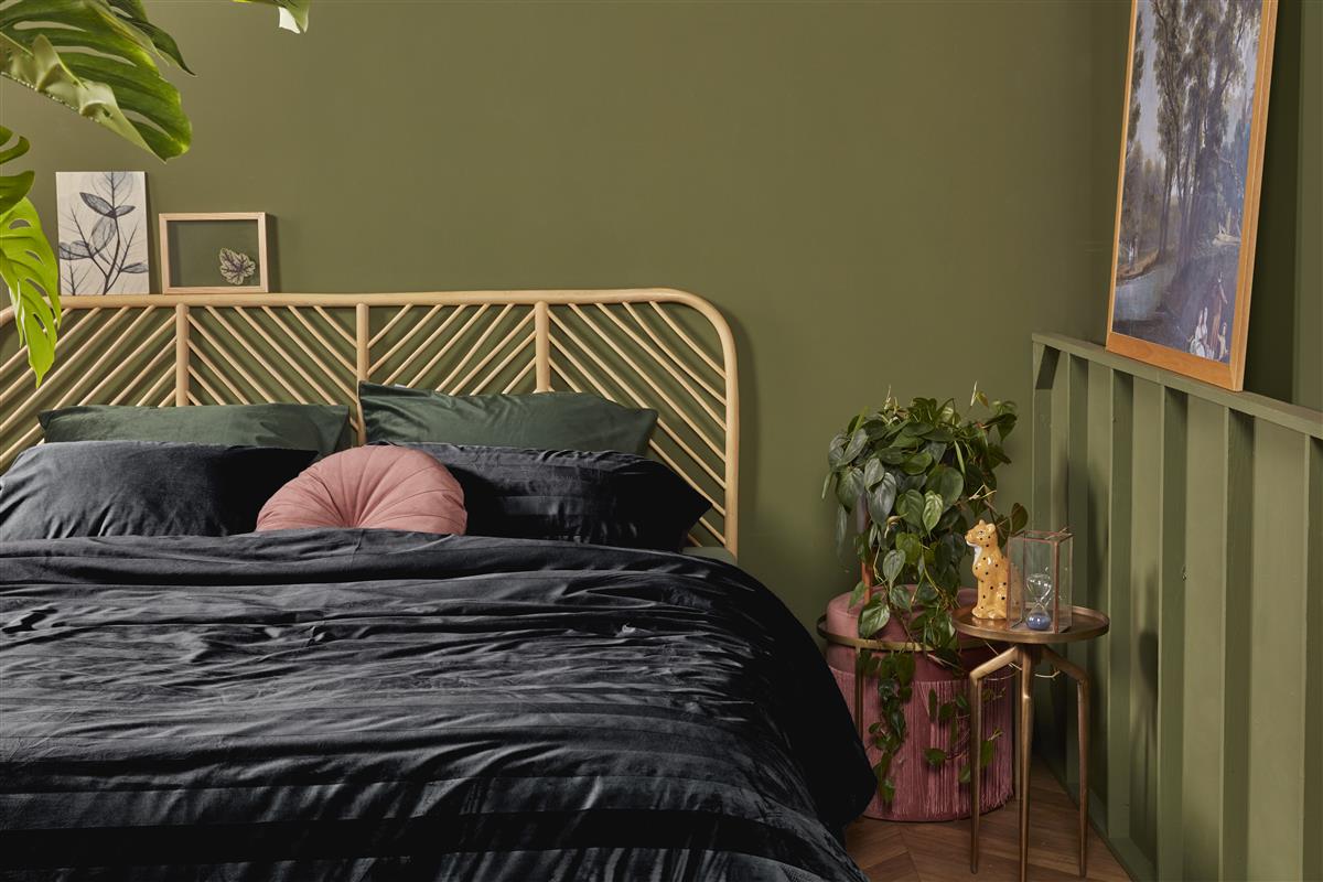 At Home by BeddingHouse Soft Shine Bettwäsche - Schwarz