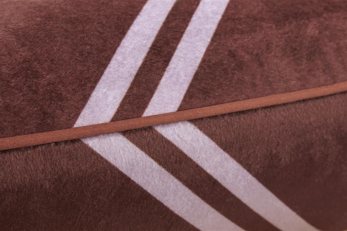 vtwonen Diagonal Zierkissen - Dunkelrot