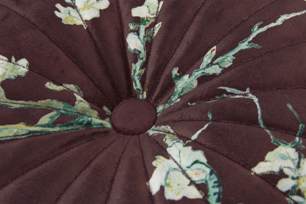 Beddinghouse x Van Gogh Museum Fleurir Boule Zierkissen - Dunkelrot