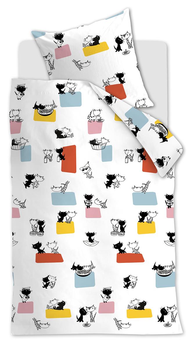 Beddinghouse x Fiep Amsterdam Vrienden Bettwäsche - Multi