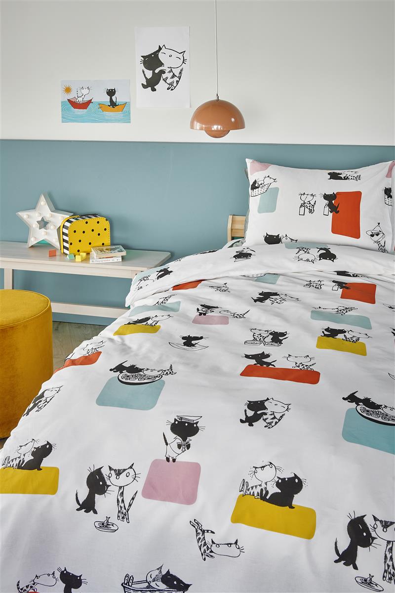 Beddinghouse x Fiep Amsterdam Vrienden Bettwäsche - Multi