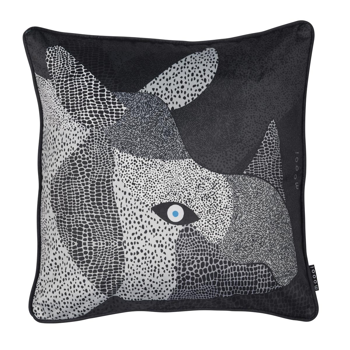 MOOOI MO Dwarf Rhino Zierkissen - Schwarz