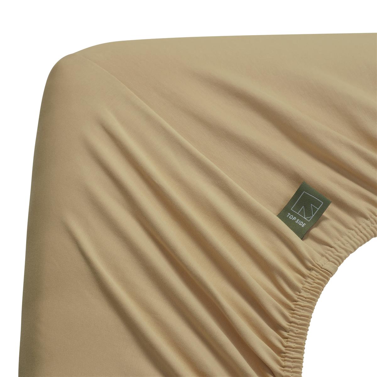 Beddinghouse Dutch Design Topper Spannbettlaken - Jersey Lycra - Sand
