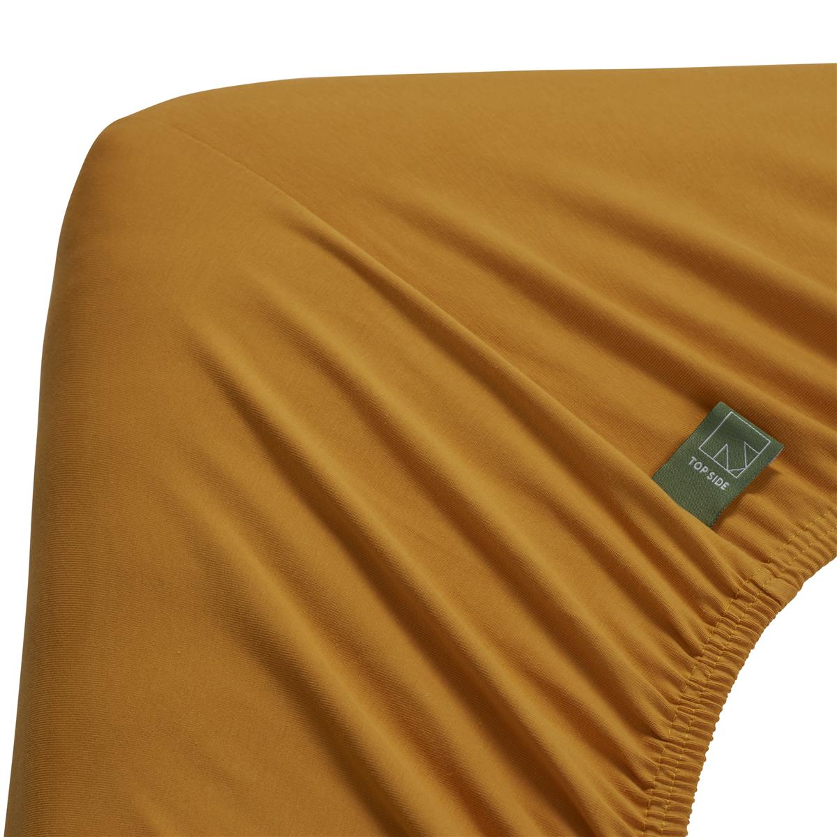 Beddinghouse Dutch Design Topper Spannbettlaken - Jersey Lycra - Ocker