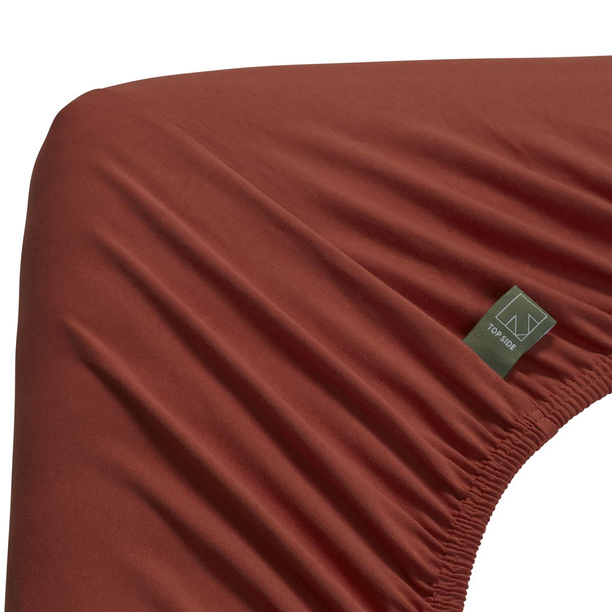 Beddinghouse Dutch Design Splittopper Spannbettlaken - Jersey Lycra - Rot