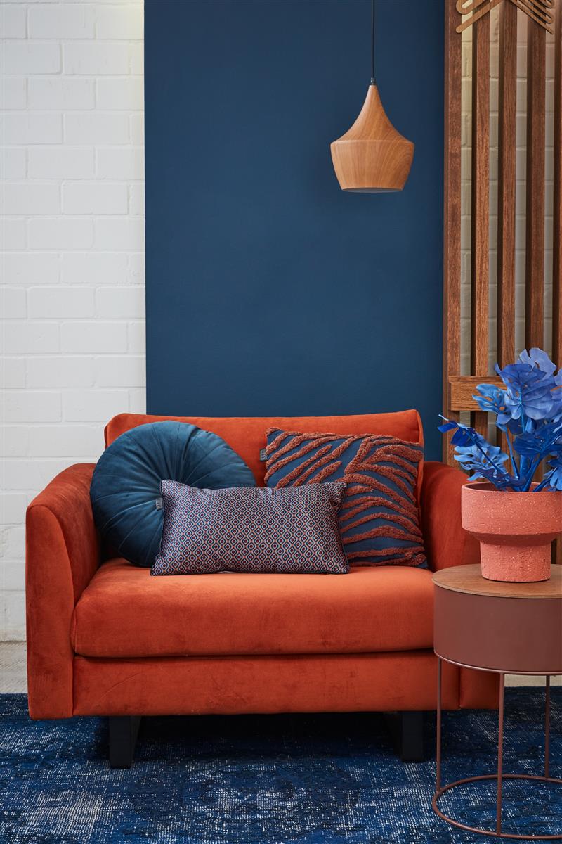 KAAT Amsterdam Marty decorative cushion - Blue