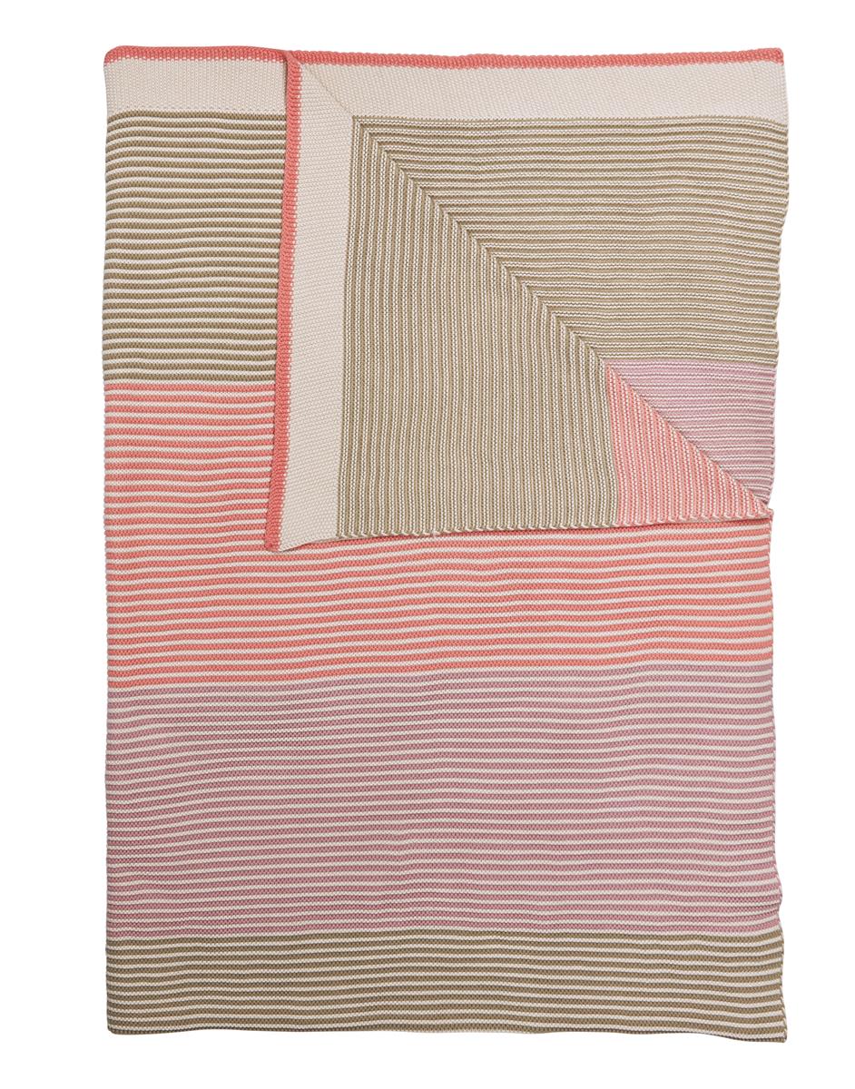 Pip Studio Blockstripe Wohndecken - Pastell