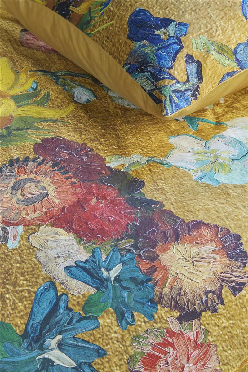 Beddinghouse x Van Gogh Museum Partout des Fleurs Bettwäsche - Gold