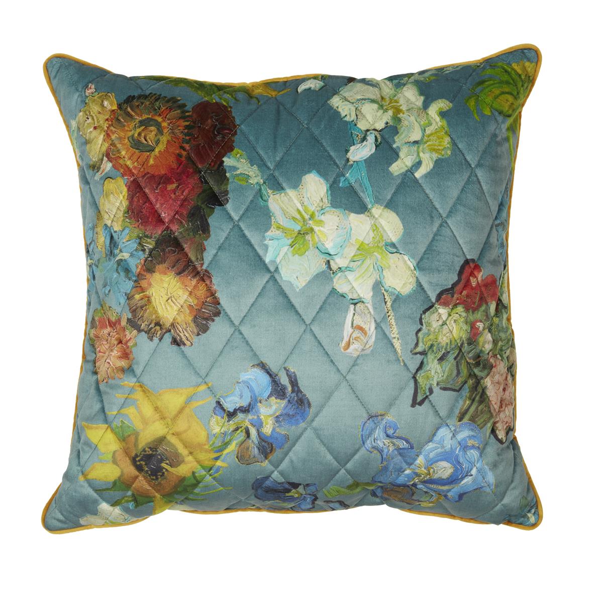 Beddinghouse x Van Gogh Museum Carré Fleuri Decorative Cushion - Green
