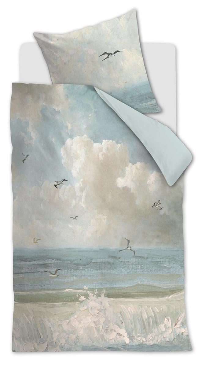 At Home by BeddingHouse Seaclouds Bettwäsche - Blau
