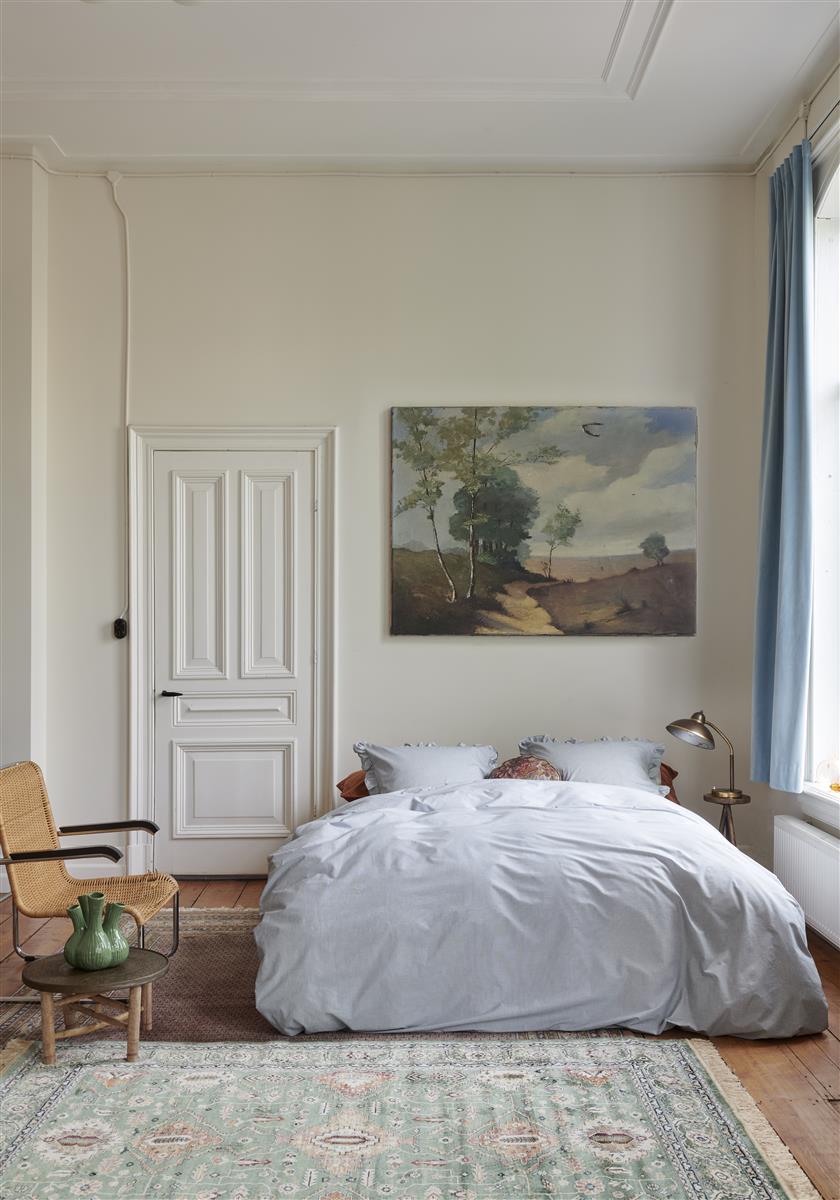 At Home by BeddingHouse Flamboyant Bettwäsche - Blaugrau