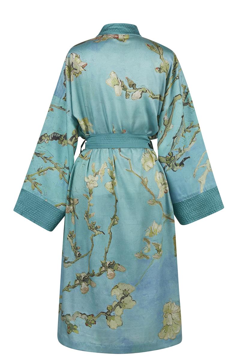 Beddinghouse x Van Gogh Museum Almond Blossom Kimono Kimono - Blau