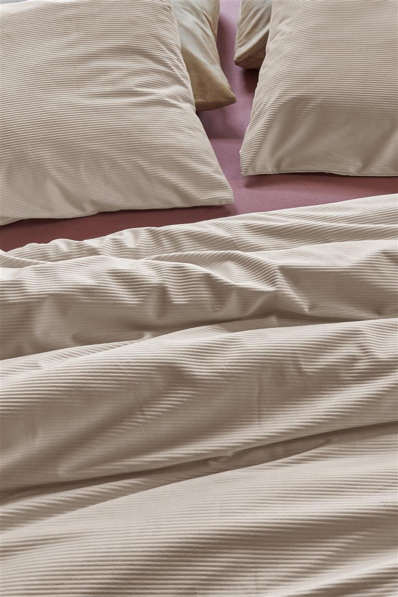 At Home by BeddingHouse Cosy Corduroy Bettwäsche - Off-White