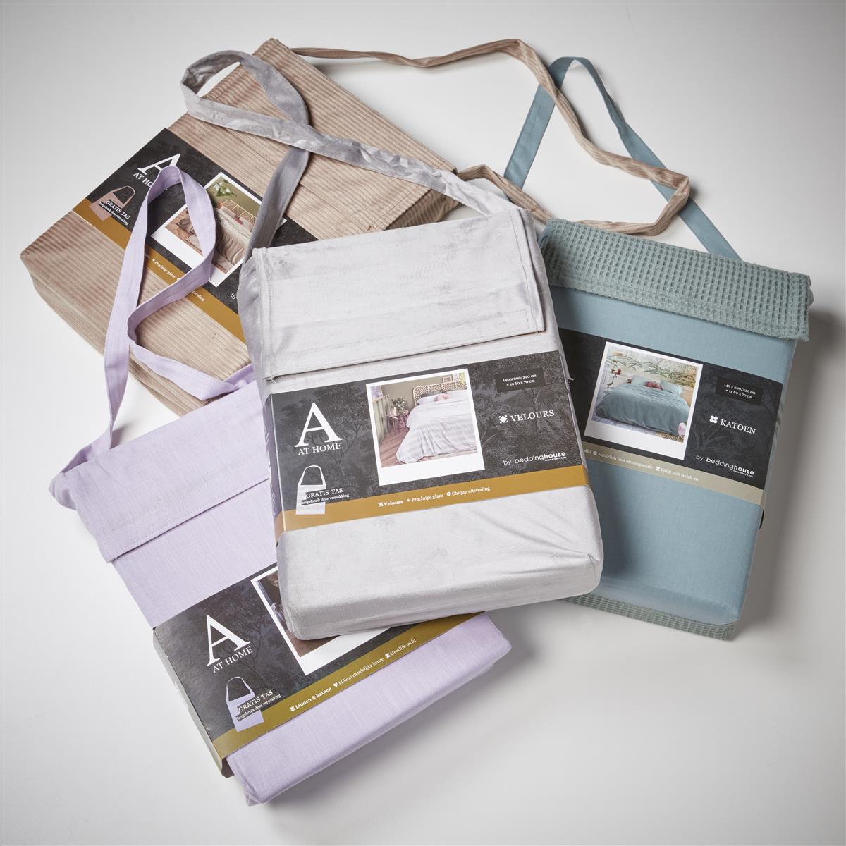 At Home by BeddingHouse Cosy Corduroy Bettwäsche - Off-White