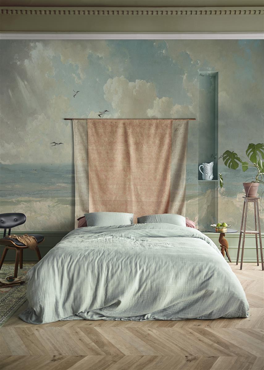 At Home by BeddingHouse Optimism Bettwäsche - Blaugrau