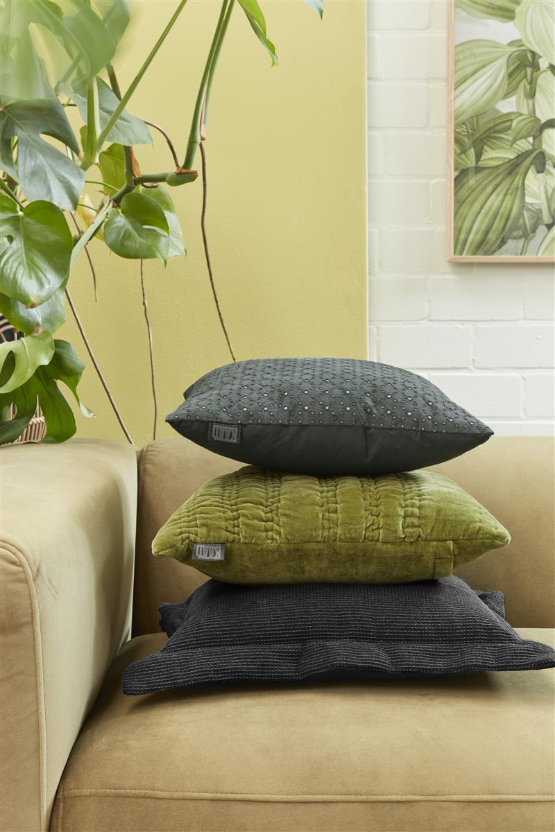 KAAT Amsterdam Chelsy decorative cushion - Green