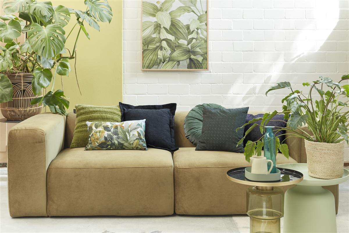 KAAT Amsterdam Chelsy decorative cushion - Green