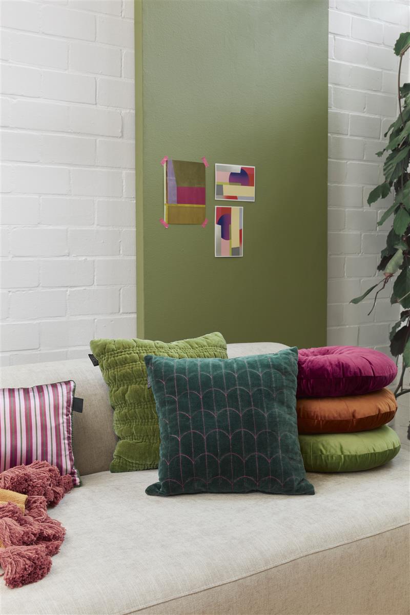 KAAT Amsterdam Saga decorative cushion - Green