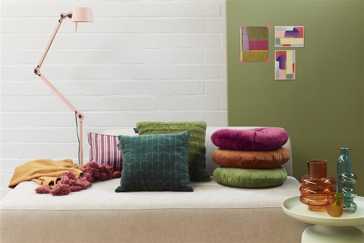 KAAT Amsterdam Saga decorative cushion - Green