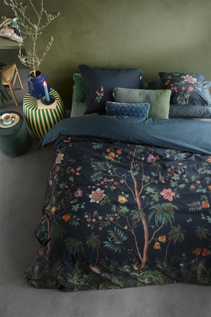 Pip Studio Il Paradiso Bettwäsche - Dunkelblau