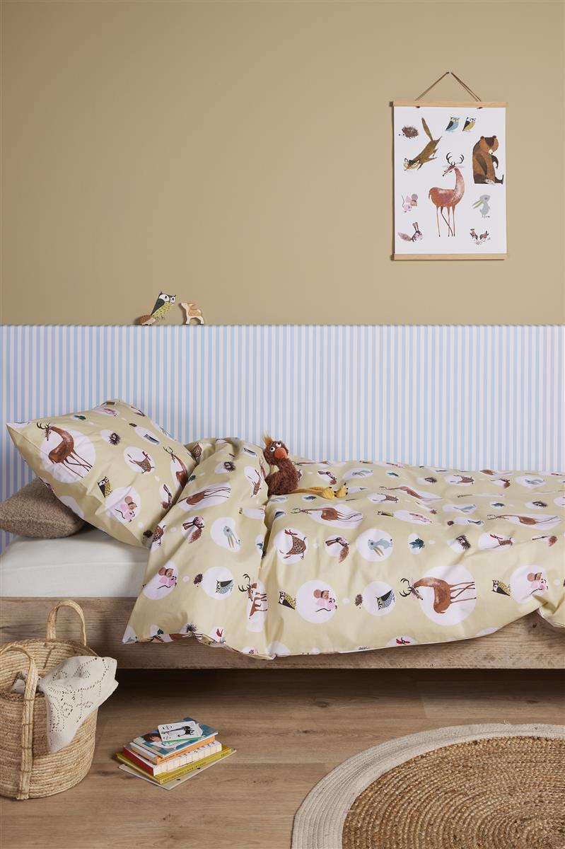 Beddinghouse x Fiep Amsterdam Bosdieren Bettwäsche - Gelb