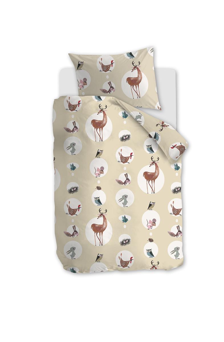 Beddinghouse x Fiep Amsterdam Bosdieren Bettwäsche - Gelb