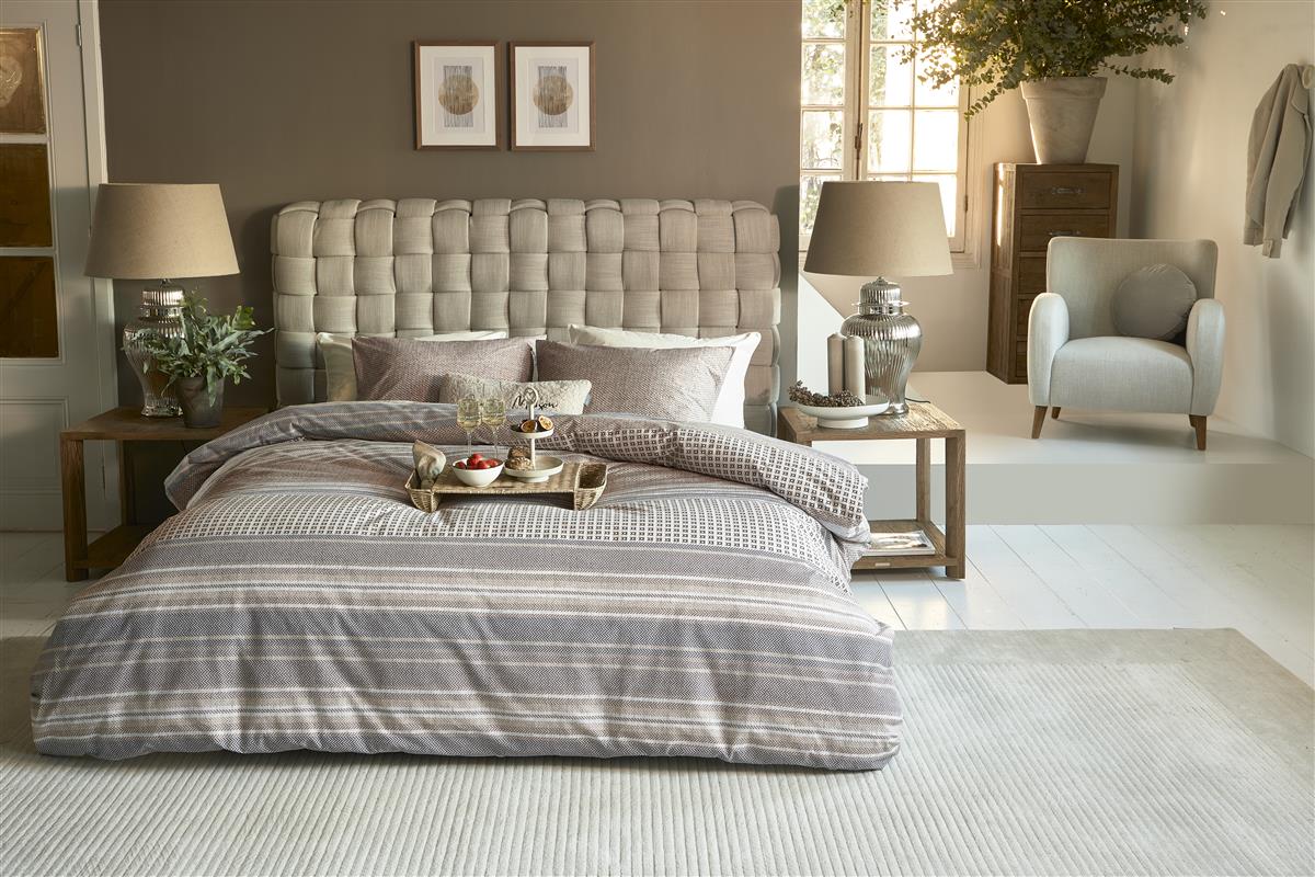 Riviera Maison Twill Weave Bettwäsche - Braun