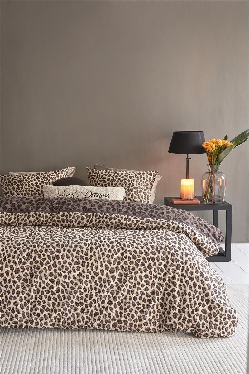 Riviera Maison Cheetah Bettwäsche - Braun