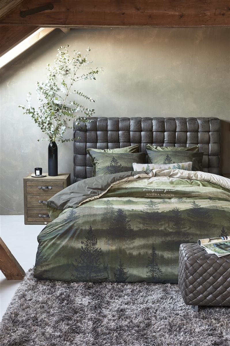Riviera Maison Evergreen Bettwäsche - Grün