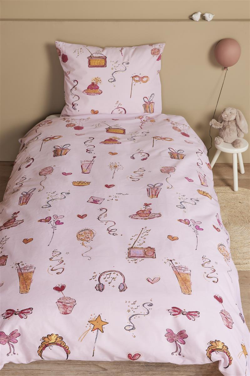 Beddinghouse Kids Pink Party Bettwäsche - Rosa