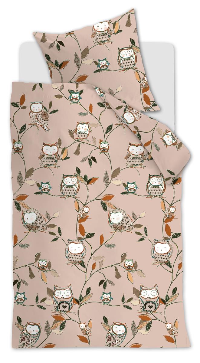 Beddinghouse Kids Owlsome Bettwäsche - Rosa