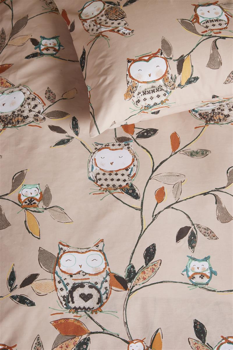 Beddinghouse Kids Owlsome Bettwäsche - Rosa